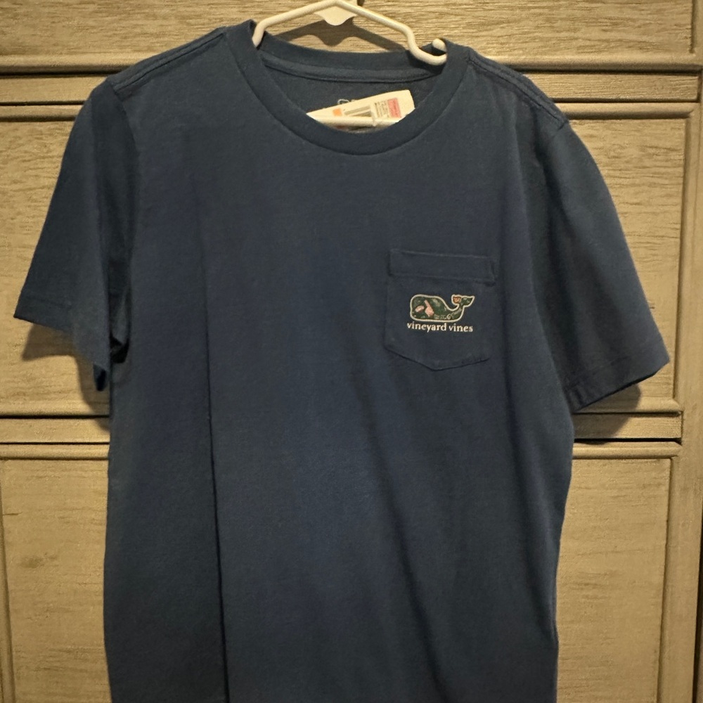 Vineyard Vines Kids Classic Blue Tee